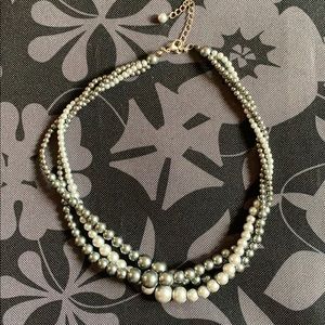 Faux Pearl Necklace